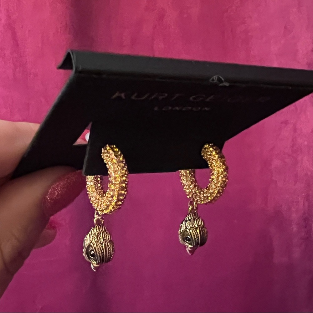 Kurt Geiger Gold Tone Earrings